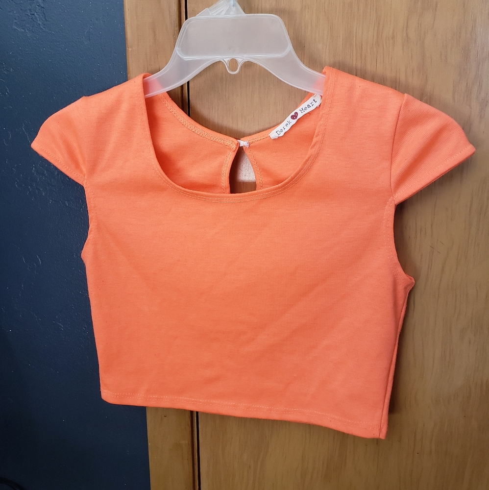 Derek Heart Crop T-shirt